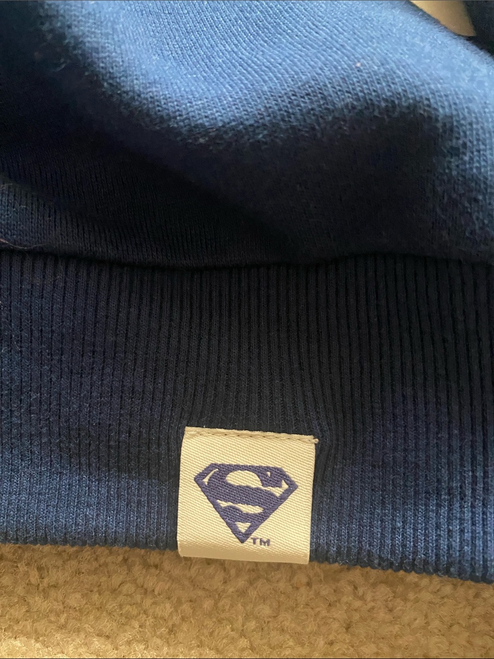 Superman 1938 zip front jacket with tags - Picture 10 of 10